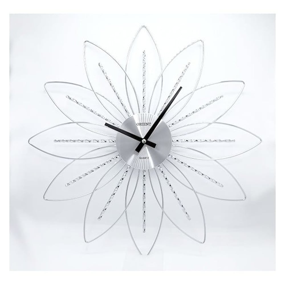 Orient Spider Metal Flower Wall Clock Orient Spider Metal Flower Wall Clock