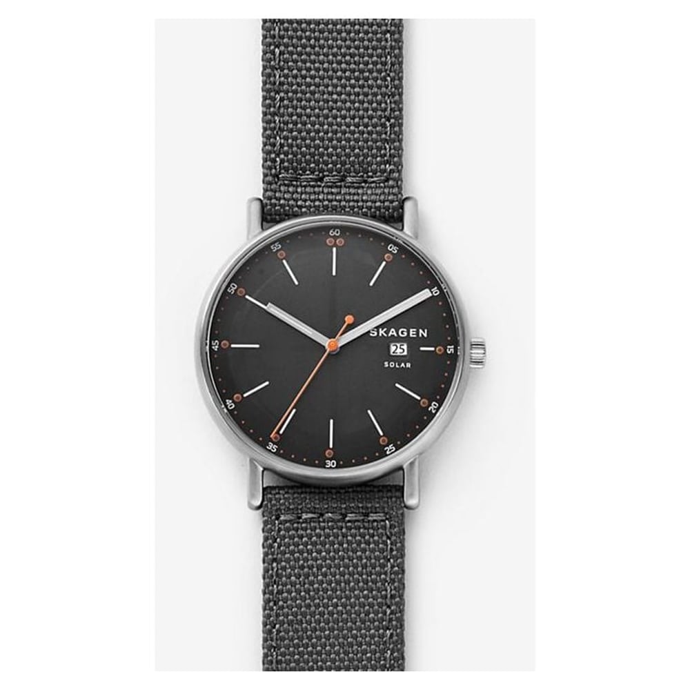 Skagen Signatur Grey Nylon Men Watch SKW6452 Skagen Signatur Grey Nylon Men Watch SKW6452