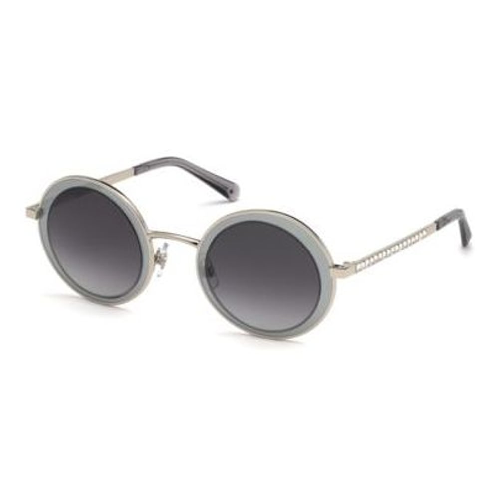 Swarovski SK0199-16W-57 Women's Sunglasses Shiny Palladium/Gradient Blue Swarovski SK0199-16W-57 Women's Sunglasses Shiny Palladium/Gradient Blue