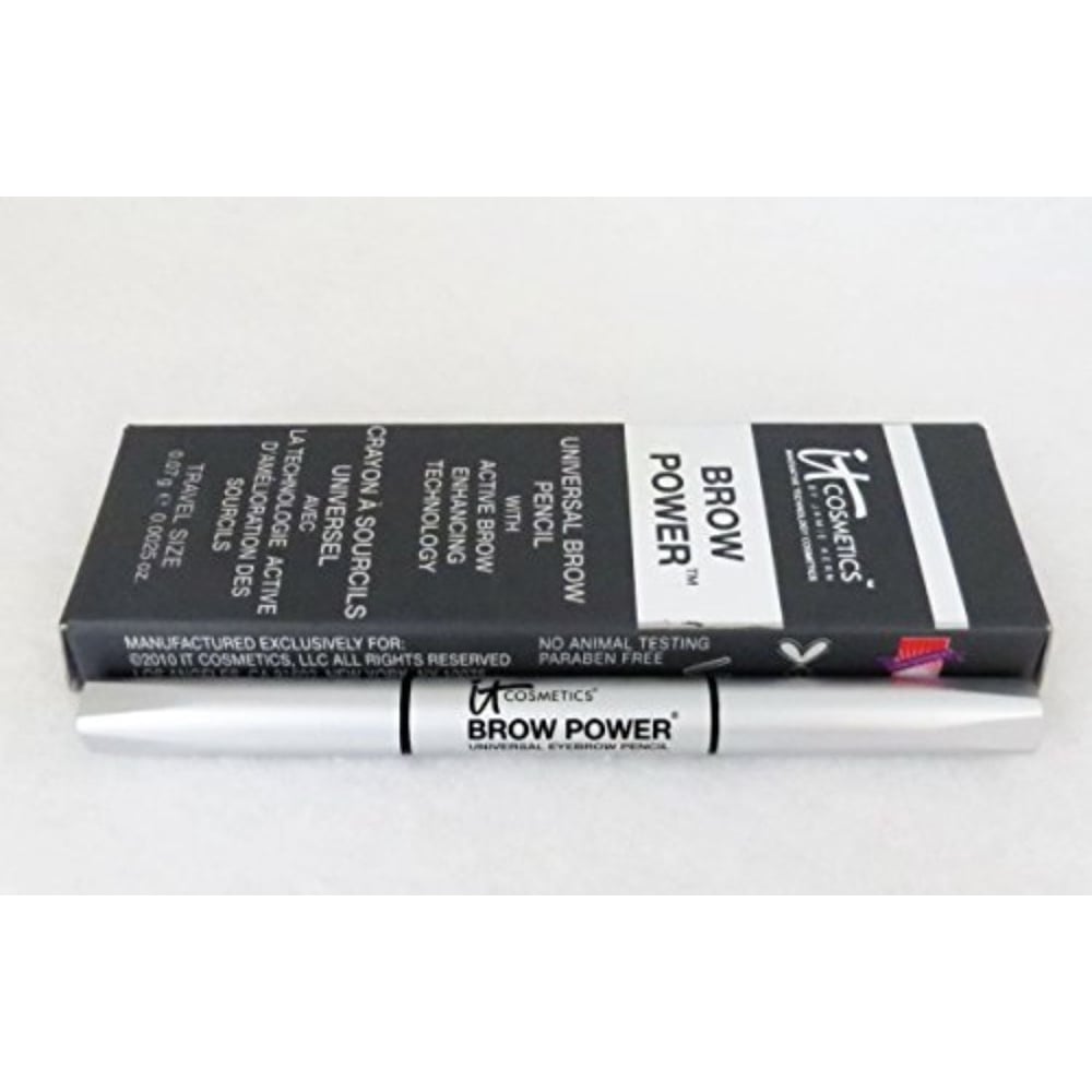 It Cosmetics Brow Power Universal Eyebrow Pencil Half Size 0.07G/0.0025 Oz It Cosmetics Brow Power Universal Eyebrow Pencil Half Size 0.07G/0.0025 Oz