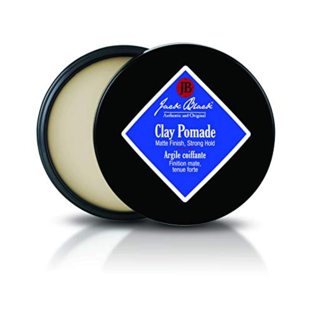 Jack Black - Clay Pomade, 2.75 Oz Purescience Formula, Hair-Sculpting, Natural-Looking Hold, Matte Finish, Buildable Control, Natural Oils, Botanical Extract, Fragrance Free Jack Black - Clay Pomade, 2.75 Oz Purescience Formula, Hair-Sculpting, Natural-Looking Hold, Matte Finish, Buildable Control, Natural Oils, Botanical Extract, Fragrance Free