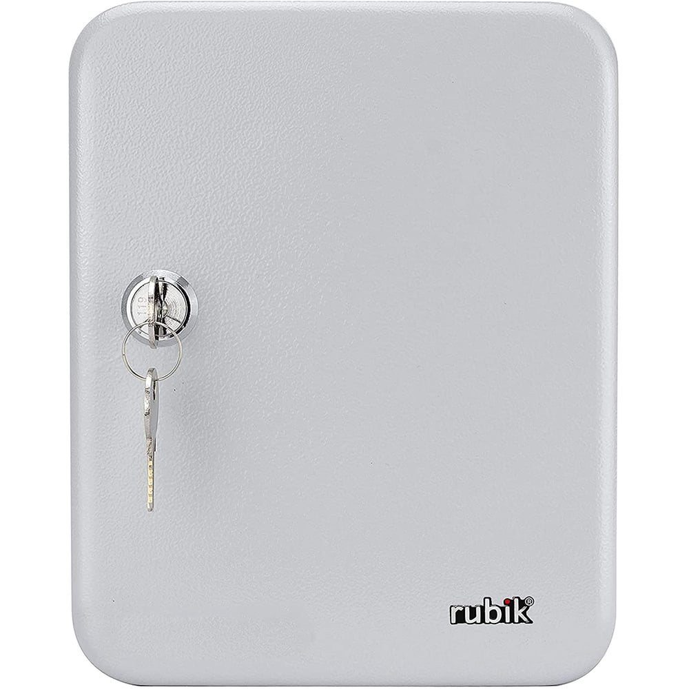 Rubik Key Cabinet Wall Mount Design Safe Box with Key Lock (20 Key Capacity) White Rubik Key Cabinet Wall Mount Design Safe Box with Key Lock (20 Key Capacity) White