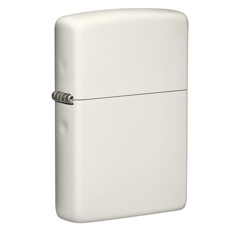 Zippo Classic Lighter 49193 Glow In The Dark Matte | Windproof | Luminous | White Zippo Classic Lighter 49193 Glow In The Dark Matte | Windproof | Luminous | White