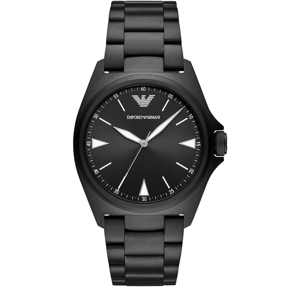 Emporio Armani AR11257 Nicola Black Stainless Steel Men Watch