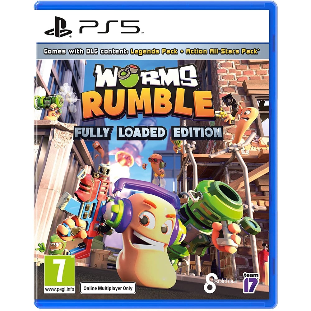 Sony PS5 Games Worms Rumble Fully Loaded Edition Sony PS5 Games Worms Rumble Fully Loaded Edition