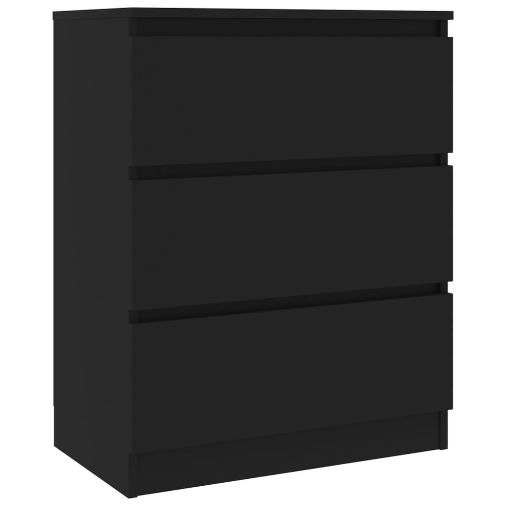 Vidaxl Sideboard Black 60x35x76 Cm Engineered Wood Vidaxl Sideboard Black 60x35x76 Cm Engineered Wood