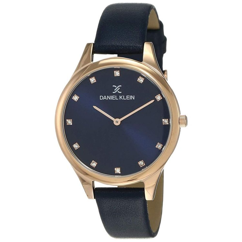 Daniel Klein Analog Blue Dial Women's Watch-DK12091-5