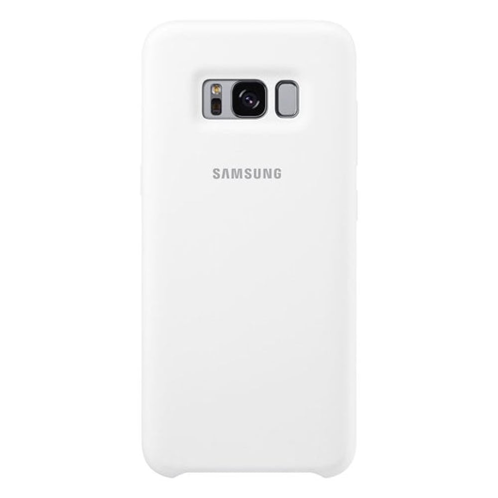 Samsung Silicon Back Case Silver For Galaxy S8 Samsung Silicon Back Case Silver For Galaxy S8