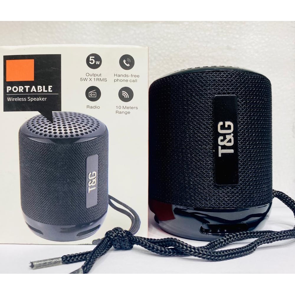 DAT TG-129 Portable Bluetooth Wireless Speaker Black DAT TG-129 Portable Bluetooth Wireless Speaker Black