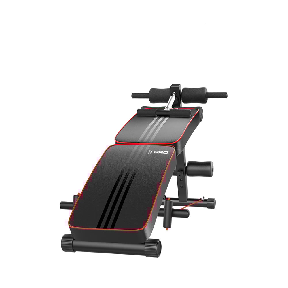 H Pro Multifunction Sit Up Bench Ab Bench, Adjustable Decline Ab Workout Bench-folding Design With Adjustable Positions, For Abdominal Muscles Exercise- Hm7771 H Pro Multifunction Sit Up Bench Ab Bench, Adjustable Decline Ab Workout Bench-folding Design With Adjustable Positions, For Abdominal Muscles Exercise- Hm7771