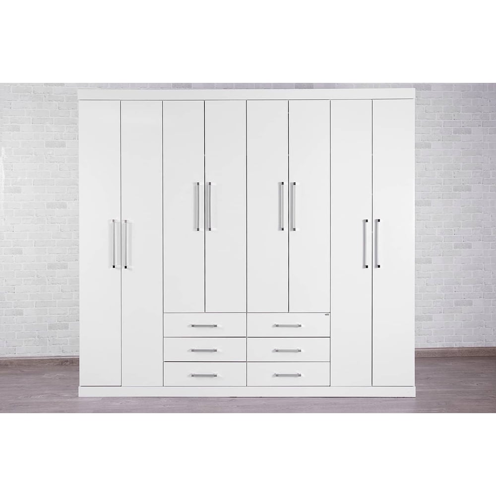 Pan Emirates Elbrus 8 Door Wardrobe With 6 Drawers011SAI0800079