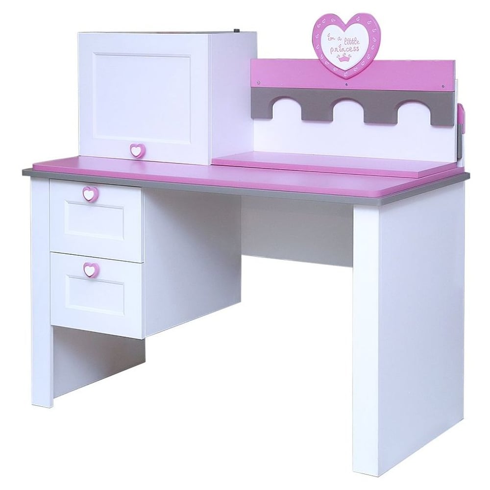 Pan Emirates Castle Kids Study Desk With Hutch