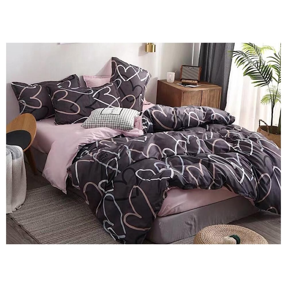 Deals For Less HZ1011D Double/Queen Size Bedding Set of Six Pieces