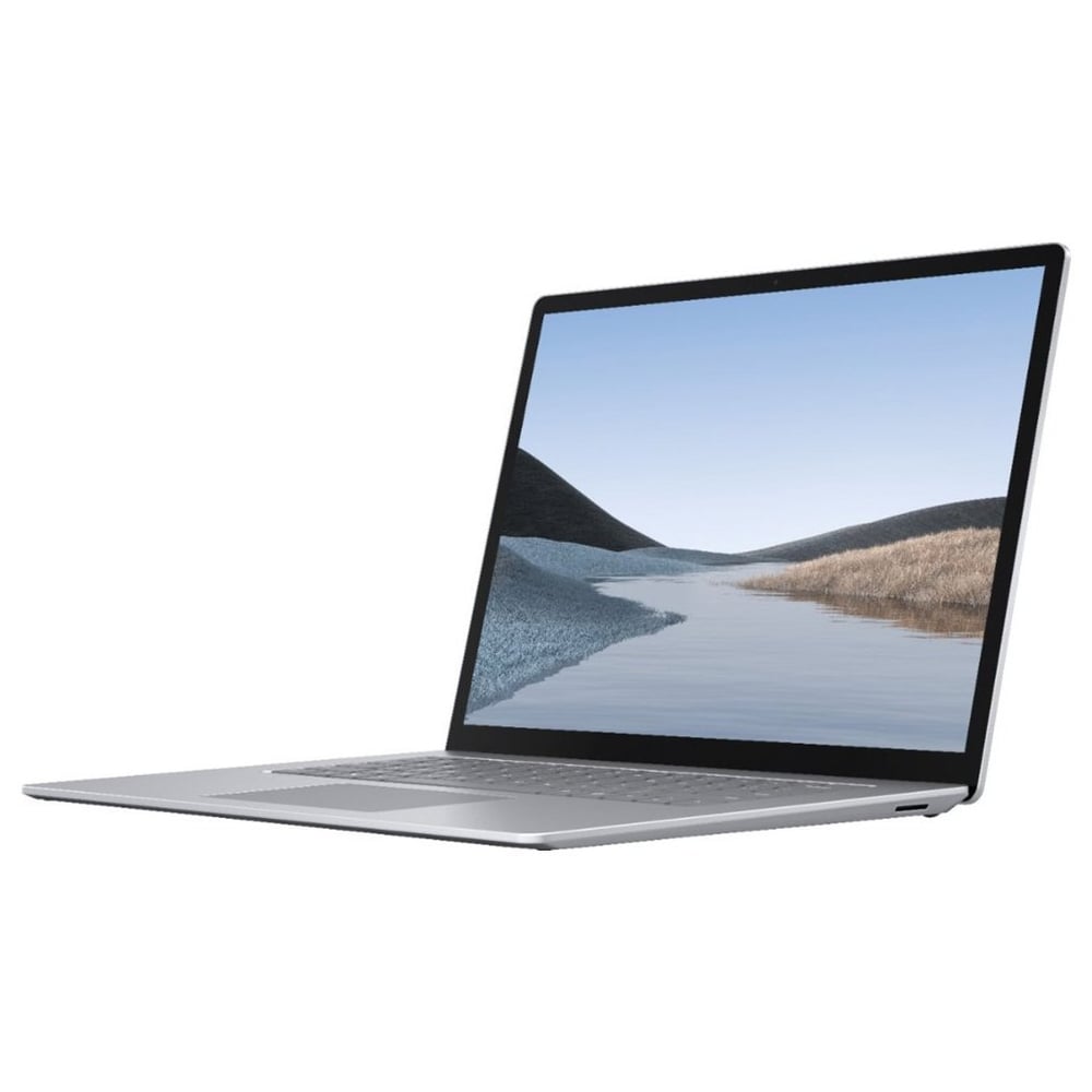 Microsoft Surface Laptop 3 - Ryzen 5 2.1GHz 8GB 256GB Shared Win10 15inch Platinum English/Arabic Keyboard