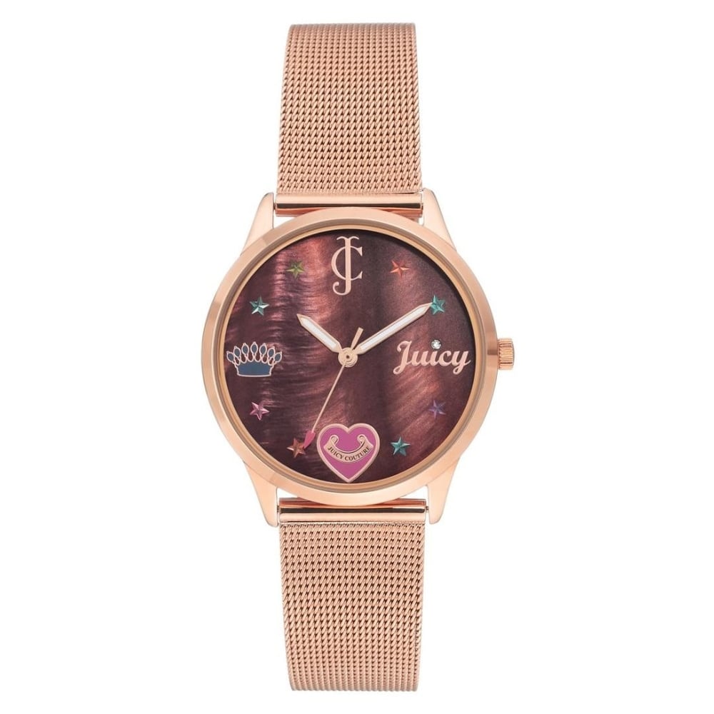 Juicy Couture JC1024BMRG Rose Gold Quartz Ladies Watch Juicy Couture JC1024BMRG Rose Gold Quartz Ladies Watch