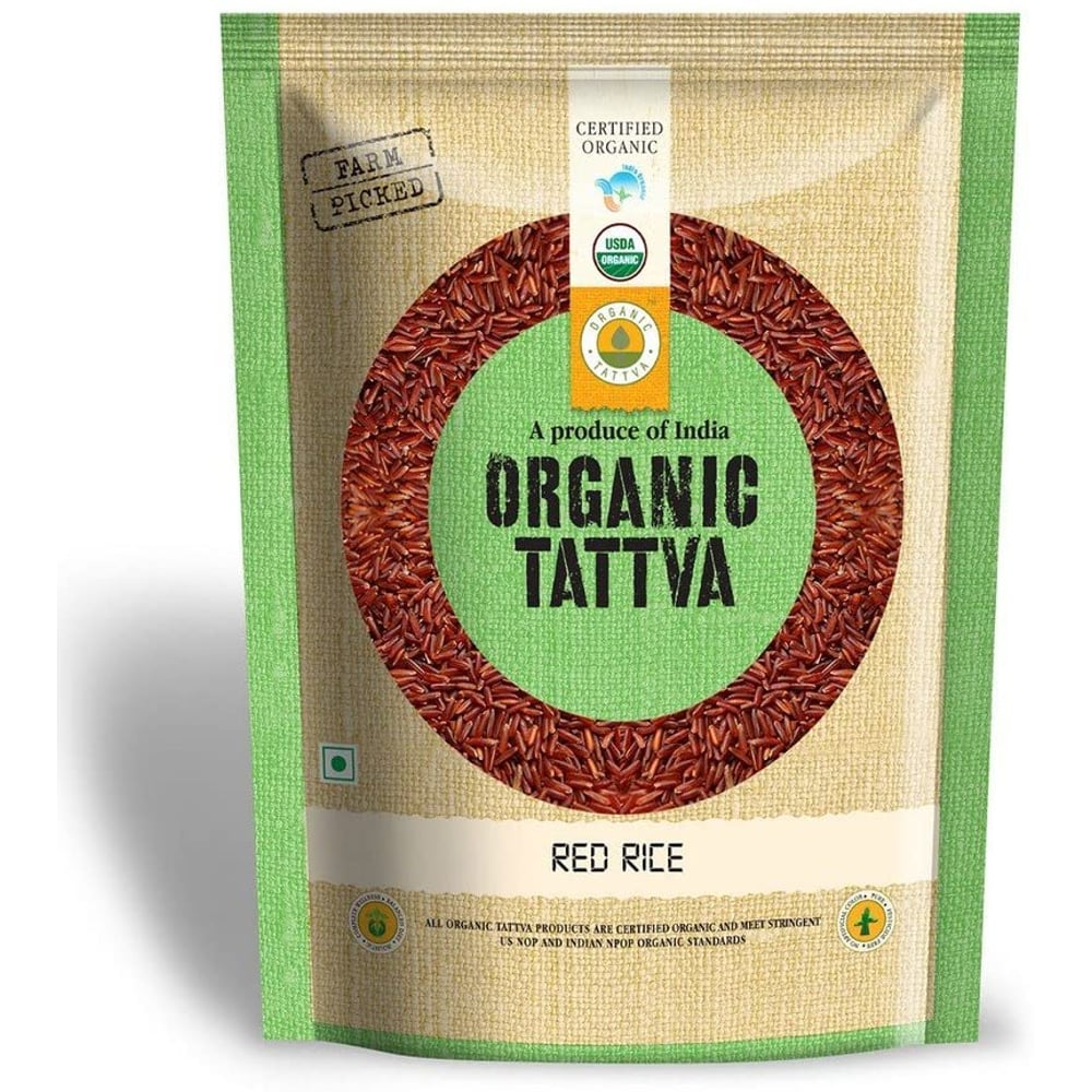 Organic Tattva Red Rice, 1kg