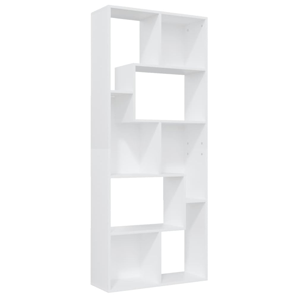 vidaXL Book Cabinet White 67x24x161 cm Engineered Wood vidaXL Book Cabinet White 67x24x161 cm Engineered Wood