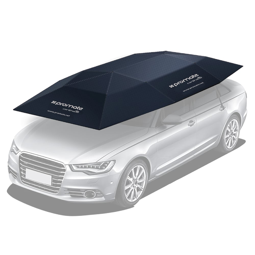 Promate Car Cover, Automatic Folded Umbrella Shelter 4 X 2.1 Meters With Remote Control, Portable Auto Protection Car Hood, Carshade