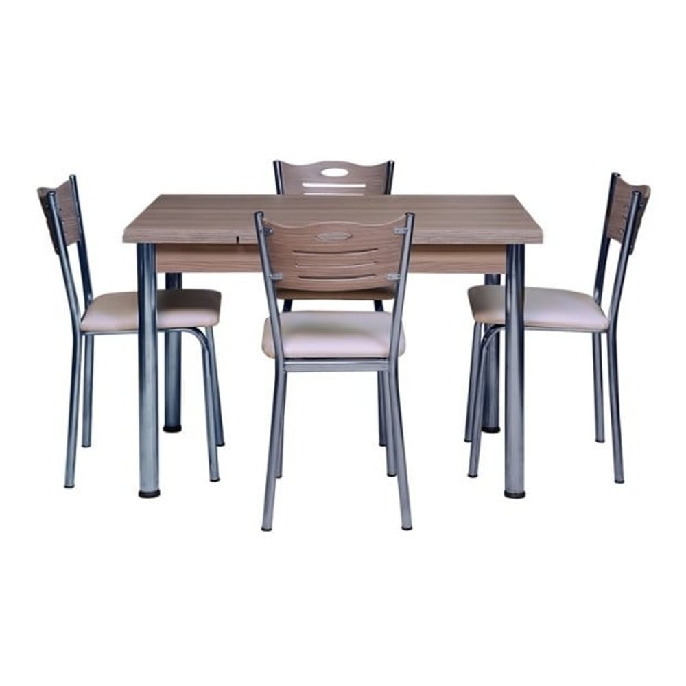Pan Emirates Flexa Dining Set (1+4) Oak Natural Pan Emirates Flexa Dining Set (1+4) Oak Natural