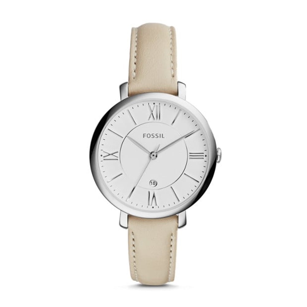 Fossil ES3793 Jacqueline Beige Leather Watch