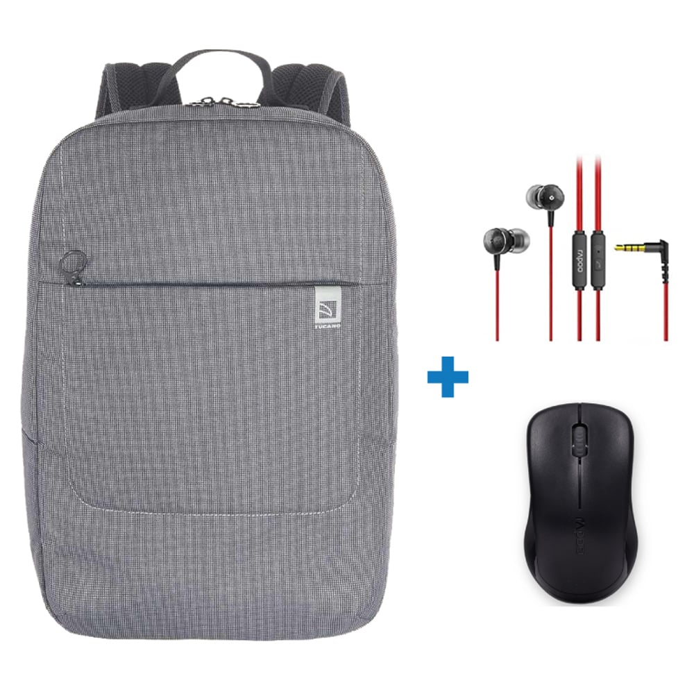 Tucano BKLOOP15-BK Loop Backpack for Laptop 15.6 Tucano BKLOOP15-BK Loop Backpack for Laptop 15.6