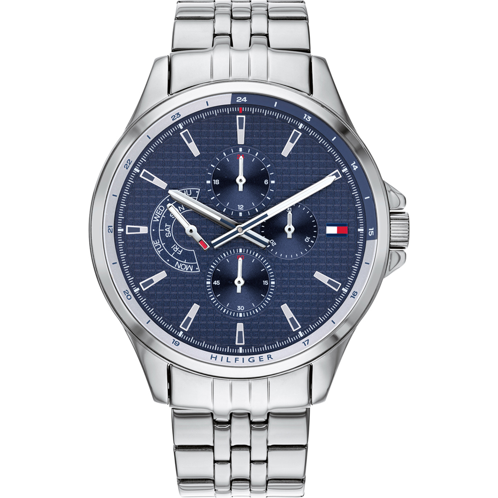 Tommy Hilfiger Shawn Silver Stainless Steel Watch For Men 1791612