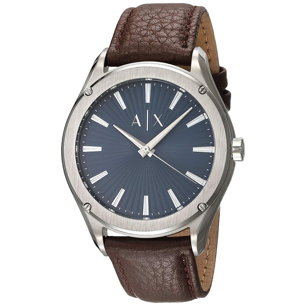 Armani Exchange Fitz Brown Leather Men Watch AX2804