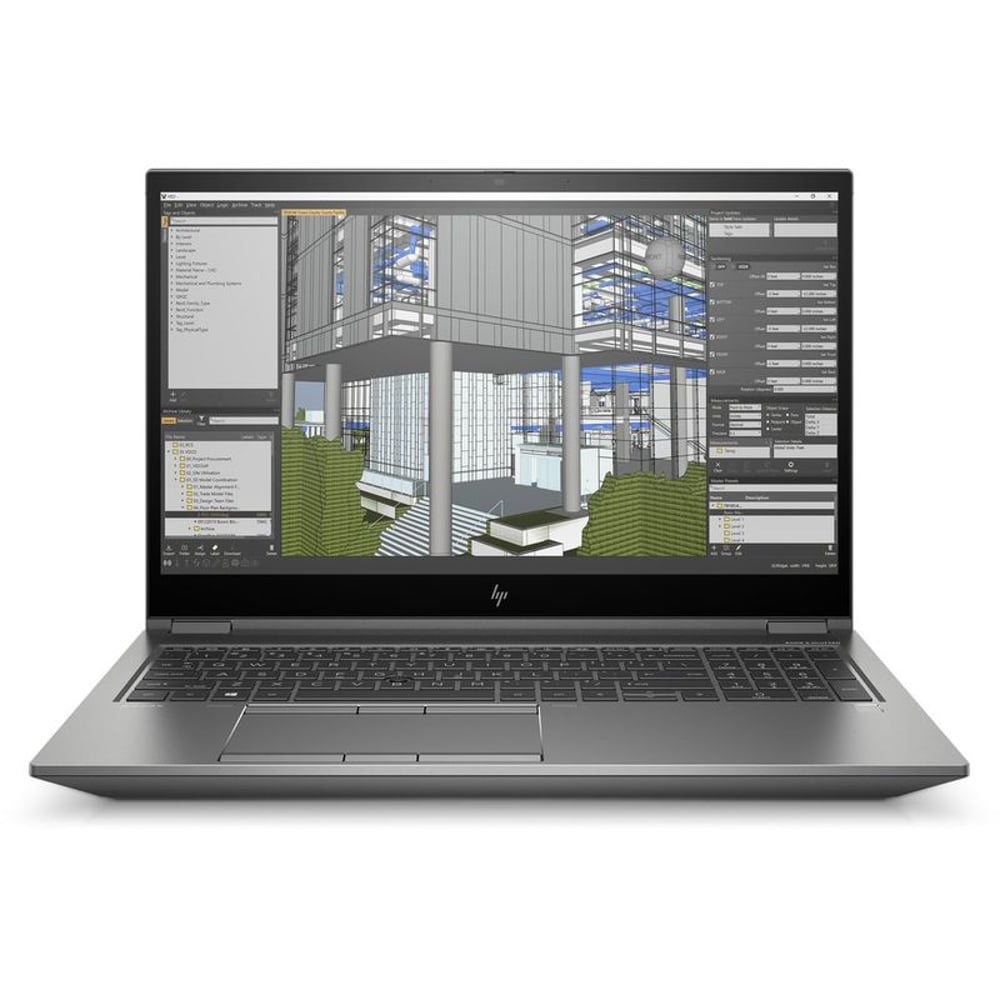 HP Zbook Fury 15 Laptop - 11th Gen Core i9 2.50GHz 32GB 1TB 8GB Win10Pro FHD 15.6inch Silver English/Arabic Keyboard G8 4F8K0EA (2021) Middle East Version