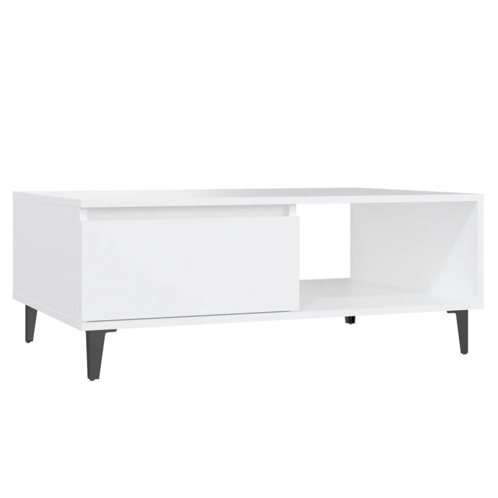vidaXL Coffee Table White 90x60x35 cm Engineered Wood vidaXL Coffee Table White 90x60x35 cm Engineered Wood