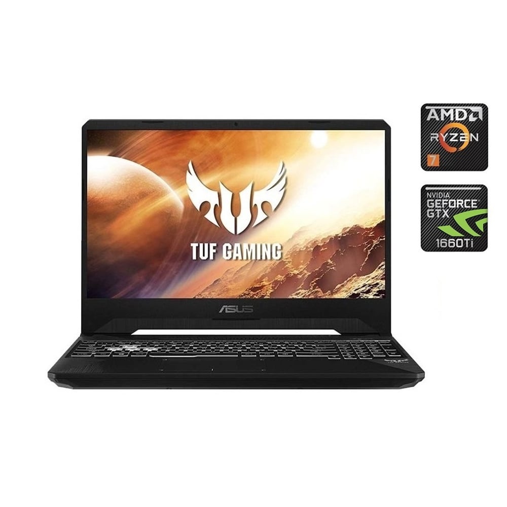 Asus TUF FX505DU-AL188T Gaming Laptop - Ryzen R7 2.3GHz 16GB 1TB+512GB 6GB Win10 15.6inch FHD Black English/Arabic Keyboard Asus TUF FX505DU-AL188T Gaming Laptop - Ryzen R7 2.3GHz 16GB 1TB+512GB 6GB Win10 15.6inch FHD Black English/Arabic Keyboard