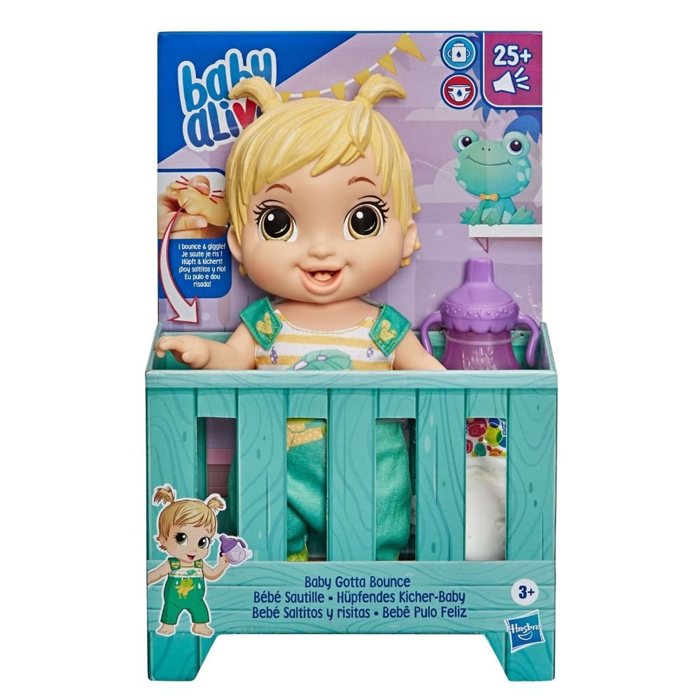 Baby Alive Baby Gotta Bounce Doll E9427 Baby Alive Baby Gotta Bounce Doll E9427