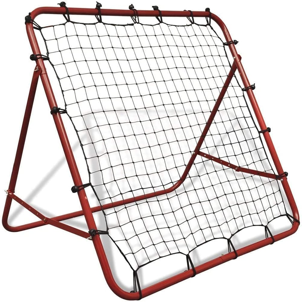 ULTIMAX Football Bouncer Football Kickback Rebounder Adjustable Angles Training Net Equipment, 100 x 100 cm ULTIMAX Football Bouncer Football Kickback Rebounder Adjustable Angles Training Net Equipment, 100 x 100 cm