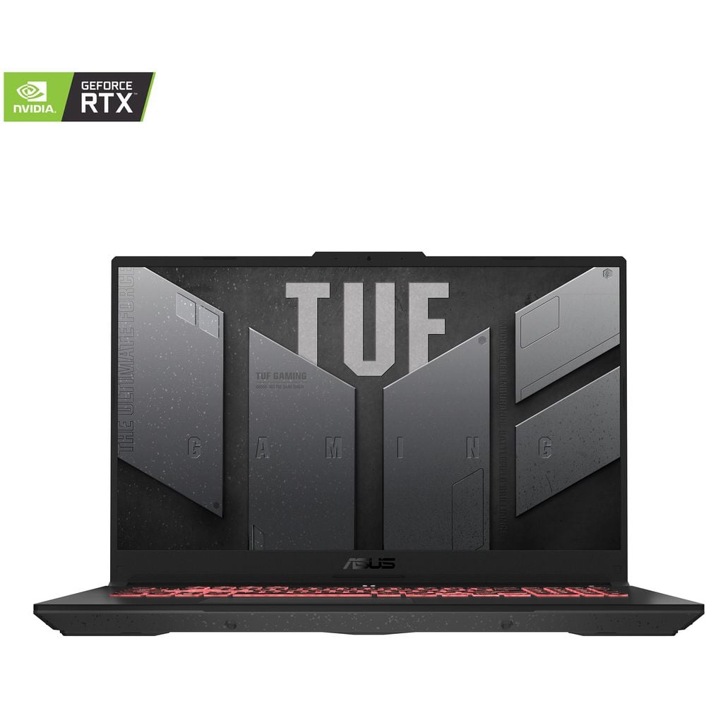 ASUS TUF A17 (2022) Gaming Laptop - AMD Ryzen 7-6800H / 17.3inch FHD / 16GB RAM / 1TB SSD / 6GB NVIDIA GeForce RTX 3060 Graphics / Windows 11 Home / English & Arabic Keyboard / Grey / Middle East Version - [FA707RM-HX027W]
