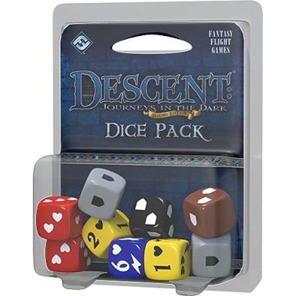 Fantasy Flight Games - Descent: Journeys In The Dark (2nd Ed) - Dice Pack Fantasy Flight Games - Descent: Journeys In The Dark (2nd Ed) - Dice Pack
