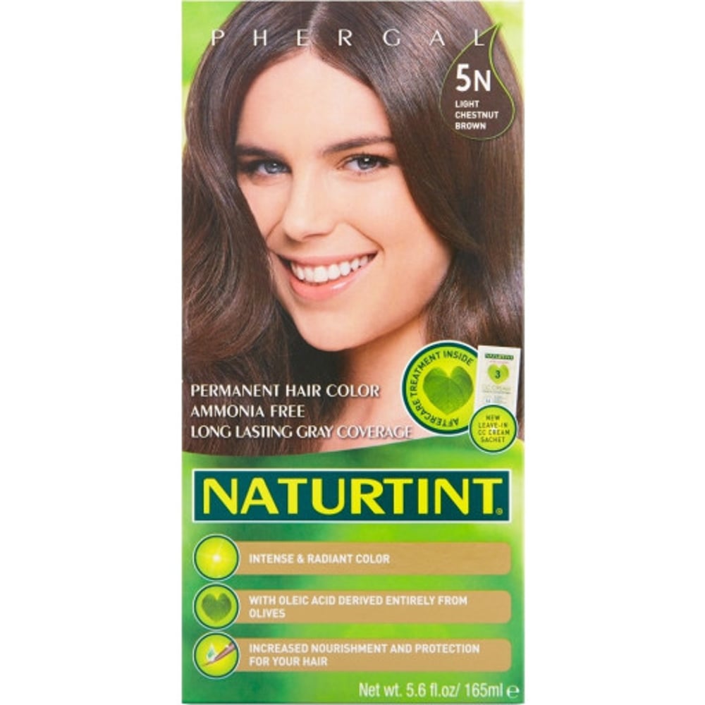 Naturtint Permanent Hair Color 5n Light Chestnut Brown - 5.6 Fl. Oz Naturtint Permanent Hair Color 5n Light Chestnut Brown - 5.6 Fl. Oz