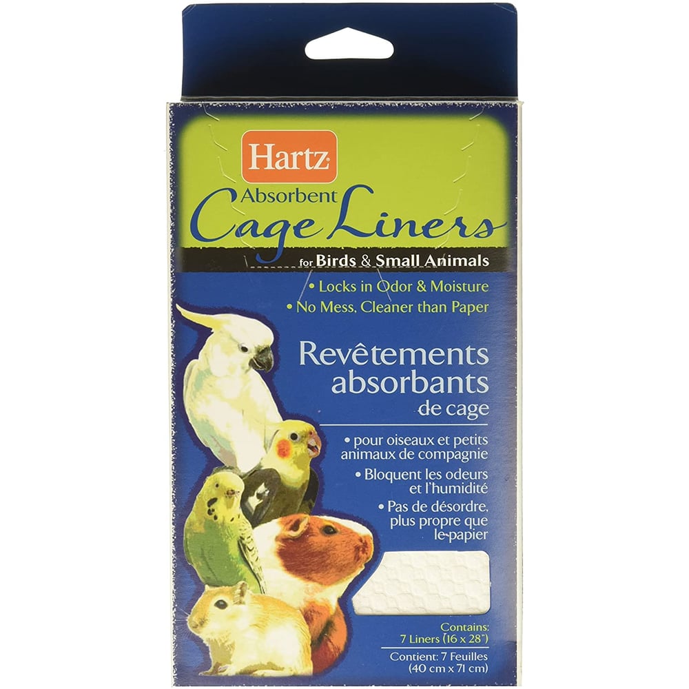 Hartz Absorbent Cage Liners for Birds & Small Animals
