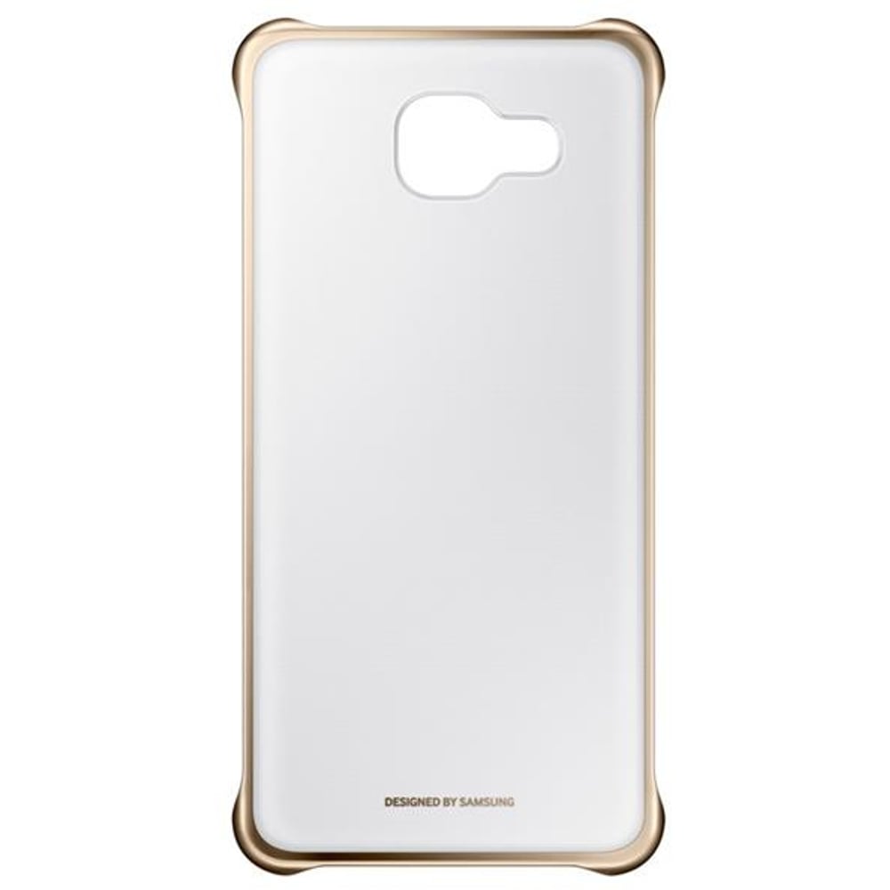 Samsung EFQA510CFEGWW Clear Back Cover Gold For Galaxy A5 2016