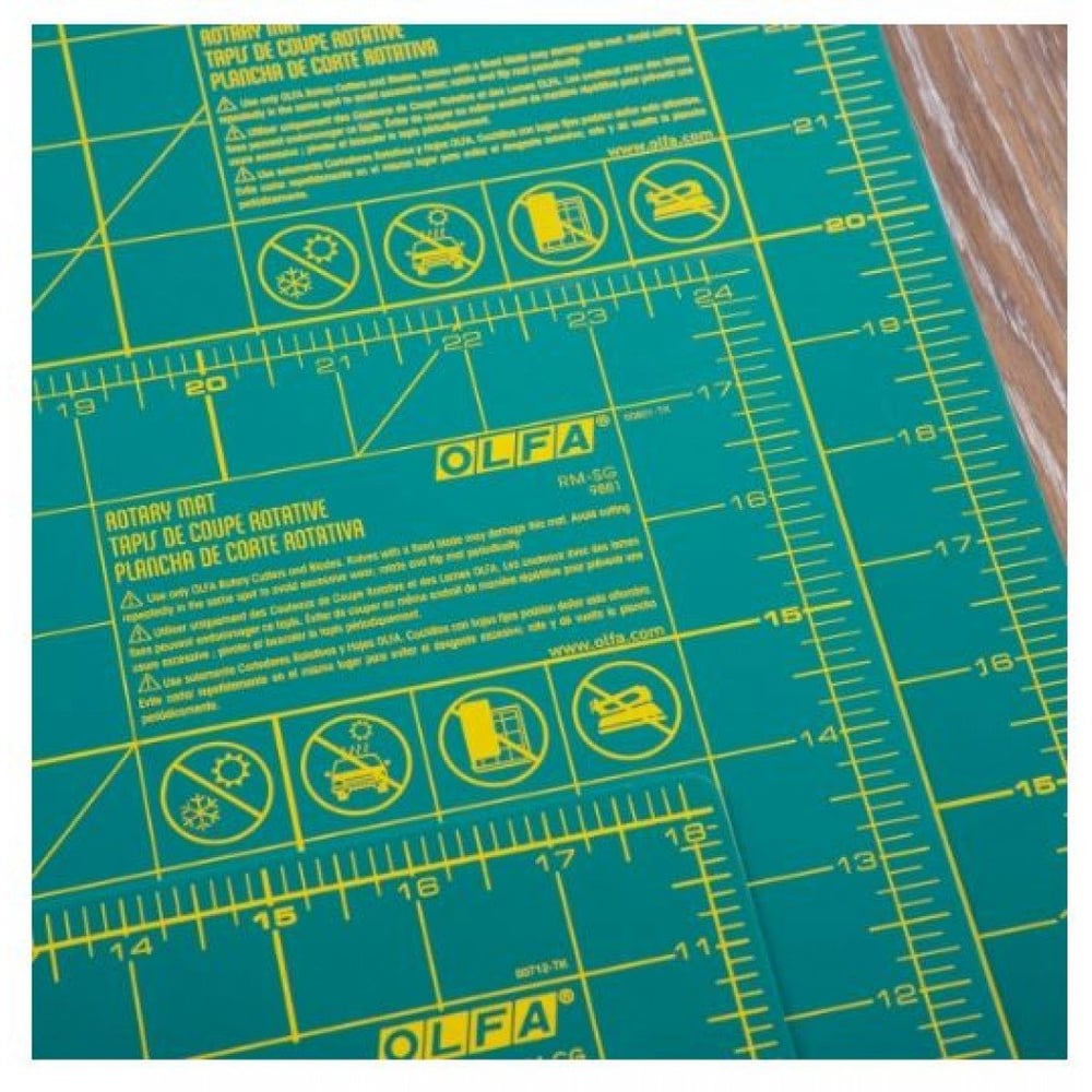 Olfa Cuttng Mat 430x280x1.5mm A3 Green Ol-rm-cg