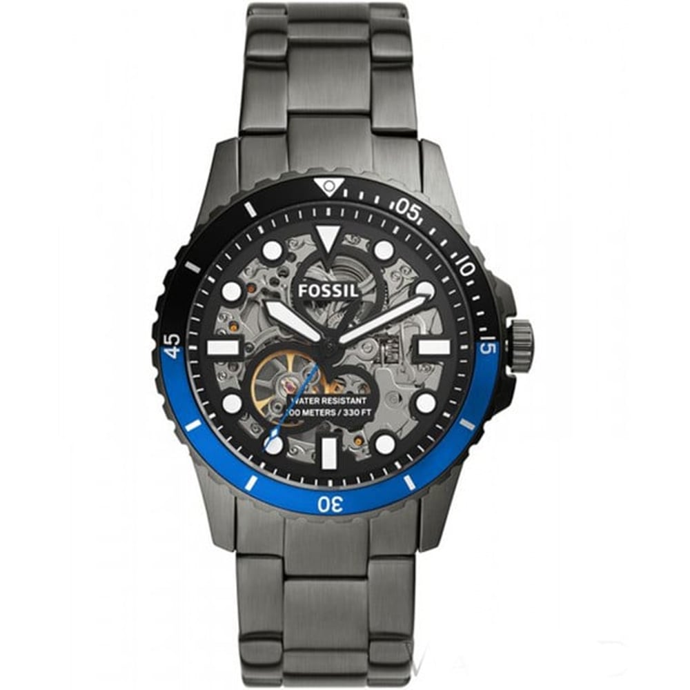 Fossil Mens Fb - 01 Automatic Stainless Steel Band Watch - Me3201 Fossil Mens Fb - 01 Automatic Stainless Steel Band Watch - Me3201