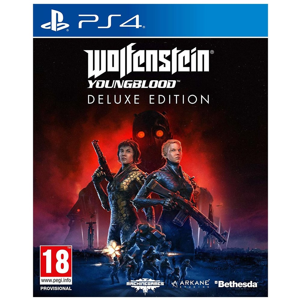 PS4 Wolfenstein Youngblood Deluxe Edition Game