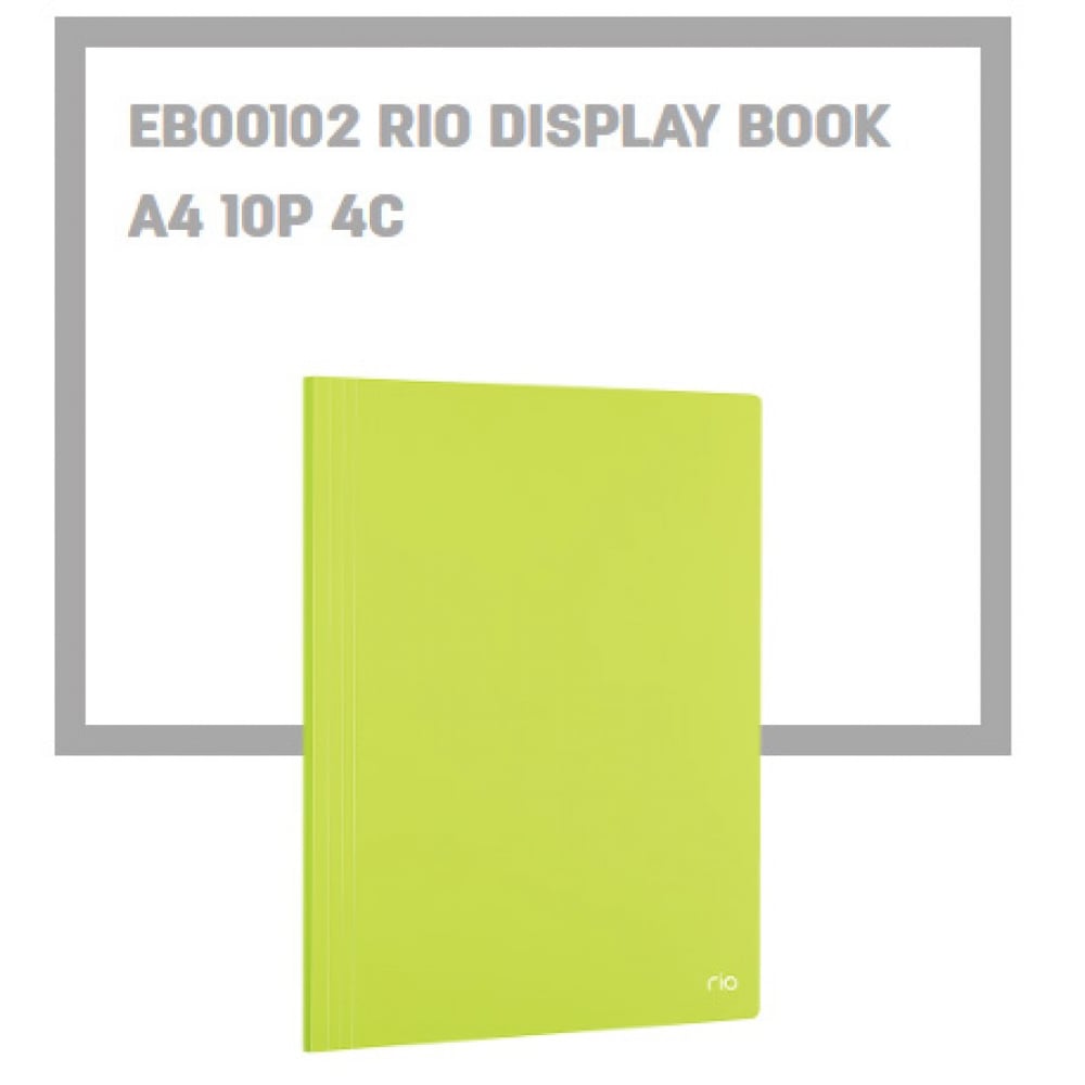 Deli Rio Display Book A4 10p 4c Deli Rio Display Book A4 10p 4c