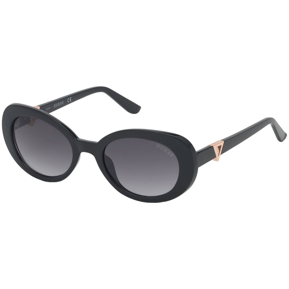 Guess Black Plastic Non-Polarized Women Sunglasses GU763201B51