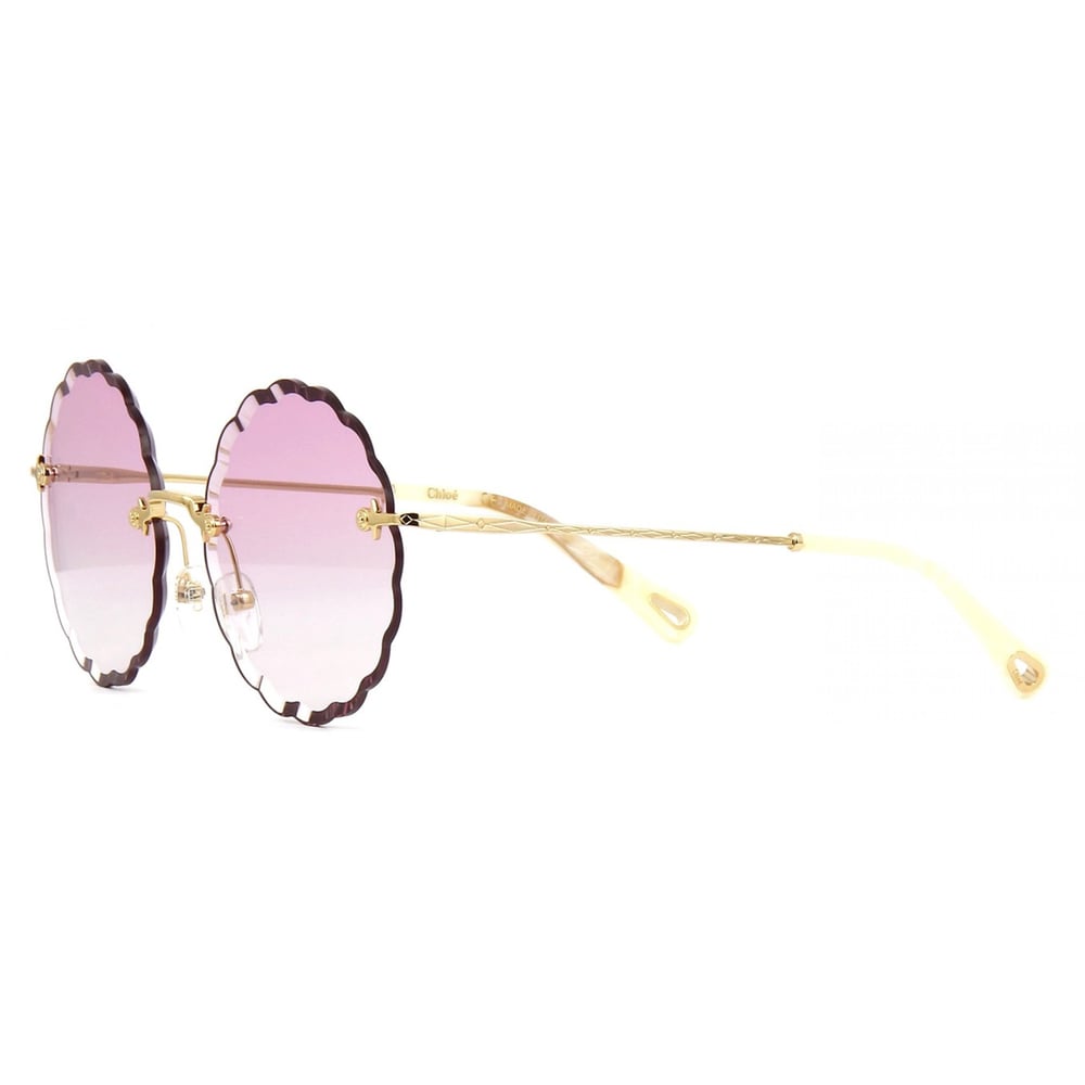 Chloe Gold Metal Women CL-CE142S-818-60 Sunglasses