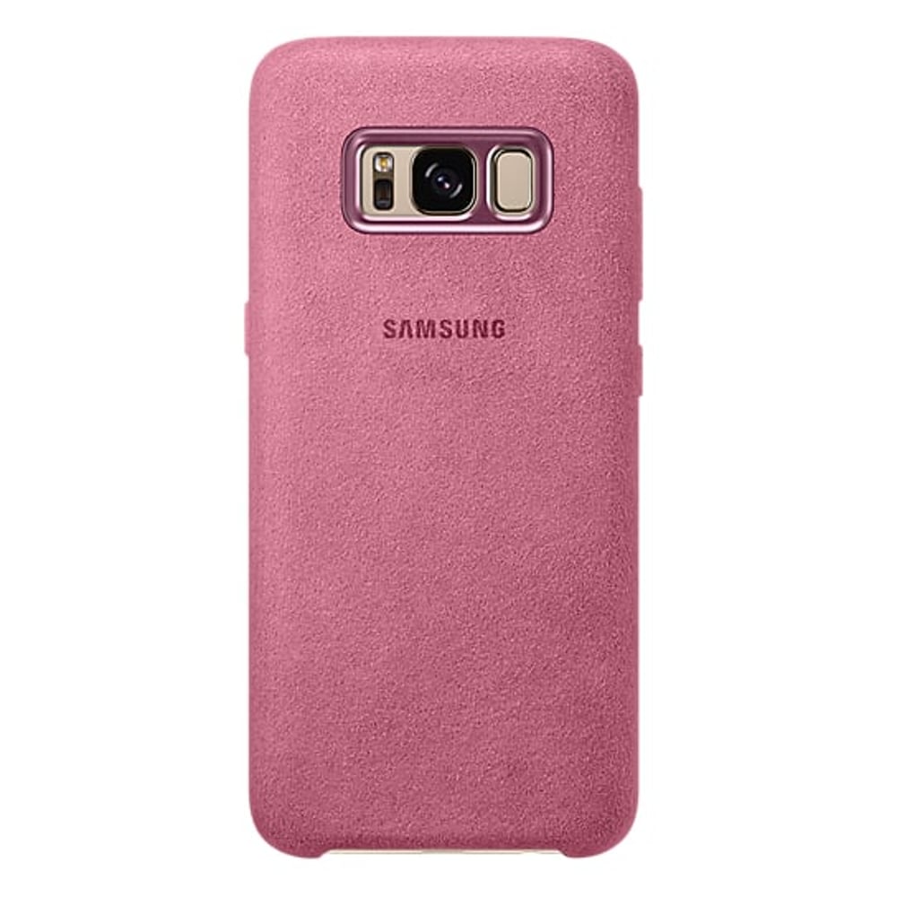 Samsung Alcantara Case Pink For Galaxy S8 EF-XG950APEGWW