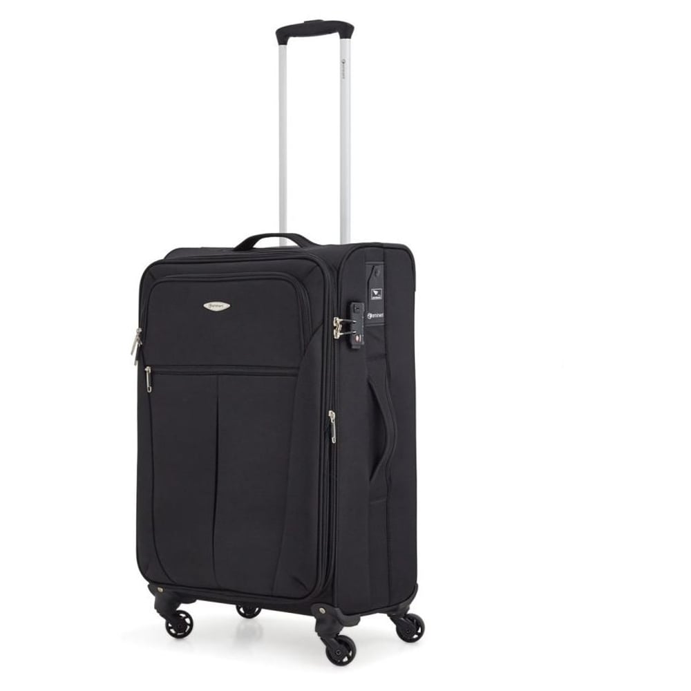 Eminent S014020BLK Nylon Spinner Luggage Trolley Case Black 20 Eminent S014020BLK Nylon Spinner Luggage Trolley Case Black 20