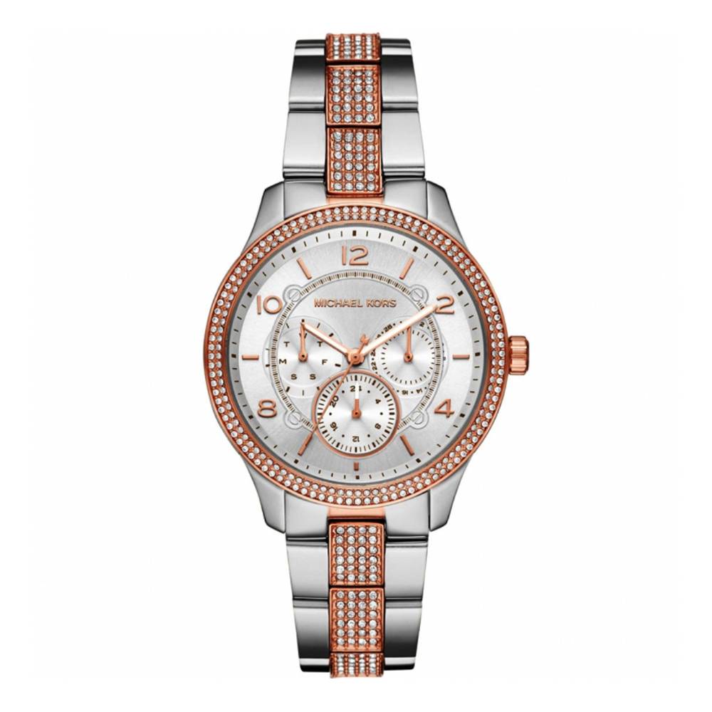 Michael Kors Runway Rose Gold Stainless Steel Women Watch MK6727
