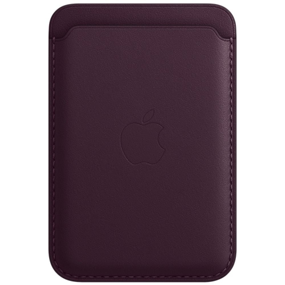 Apple Leather Wallet with MagSafe Dark Cherry iPhone Apple Leather Wallet with MagSafe Dark Cherry iPhone