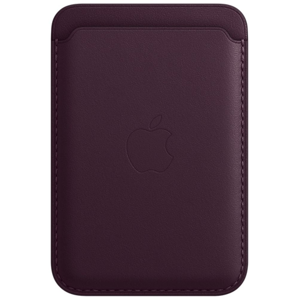 Apple Leather Wallet with MagSafe Dark Cherry iPhone