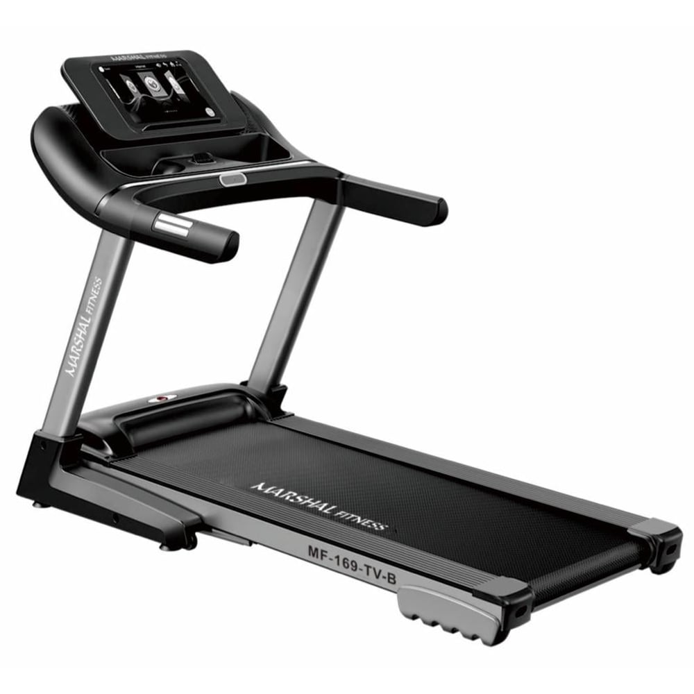 Marshal Fitness Home Use Best Tv Treadmill 3.5 Dc-hp Motor - Max User 100kg | Mf-169-tv