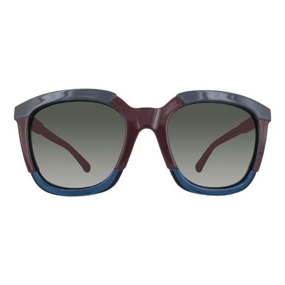 Calvin Klein Oxblood Injected Women Sunglasses 796S-691-54